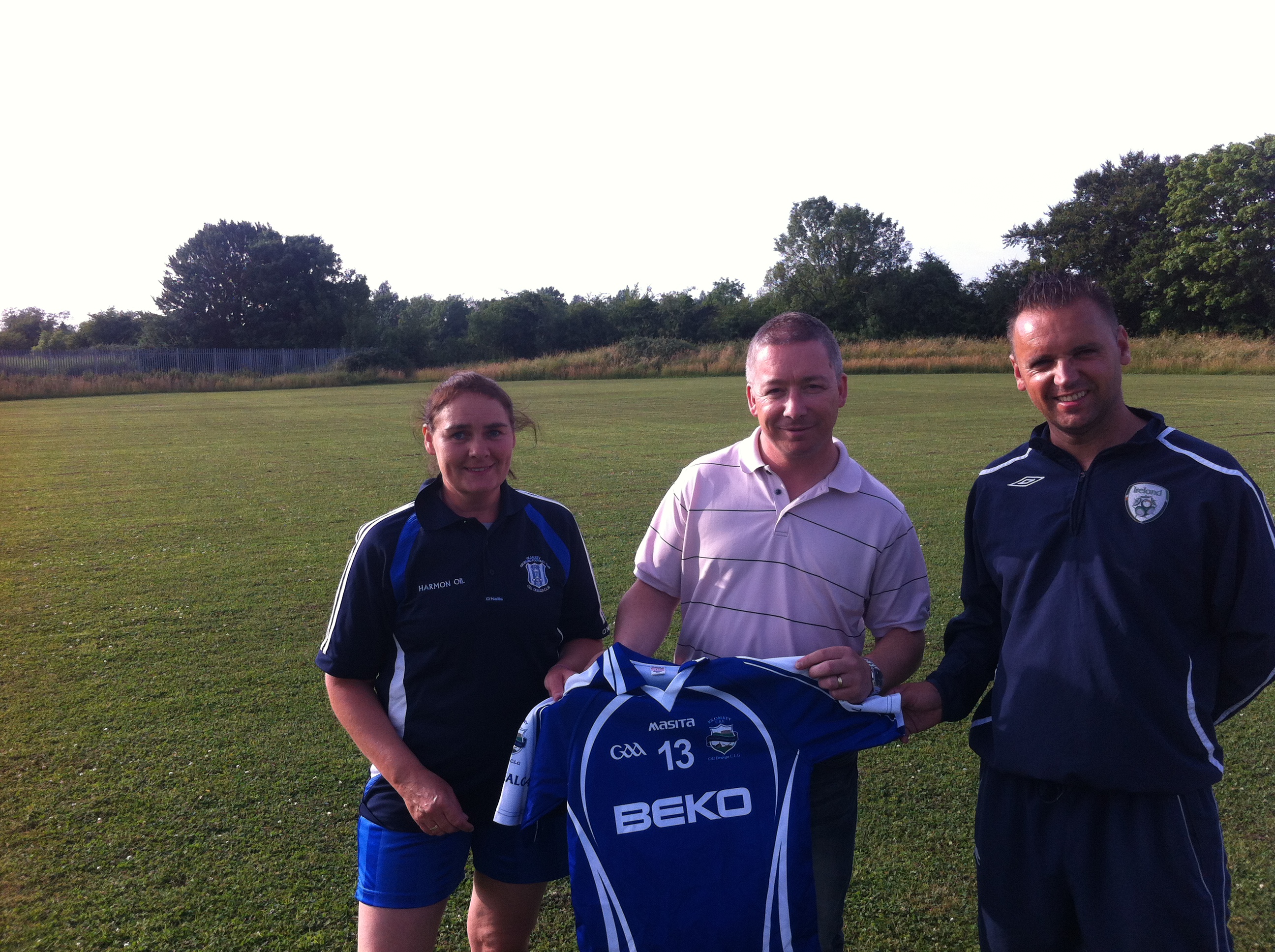 Karl Stewart presenting new Jerseys Karl Stewart presenting new Jerseys